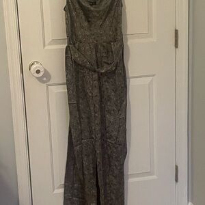 Blue B Maxi Dress Floral Size Small